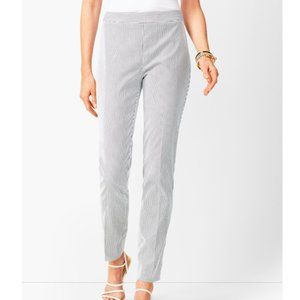 Talbots NWT Seersucker Ankle Pants size 6
